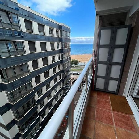 Appartamento Premio Real Gijón Esterno foto