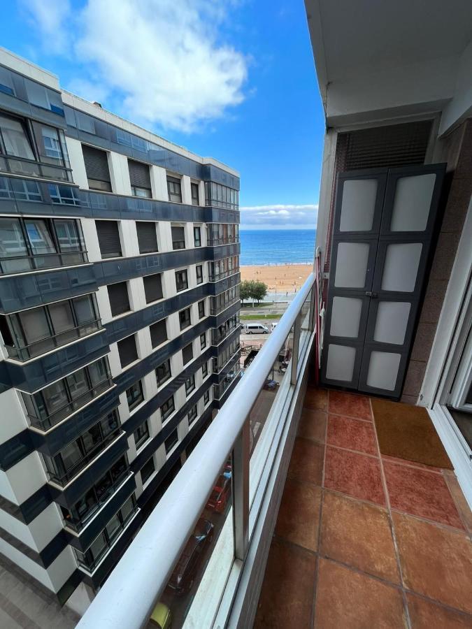 Appartamento Premio Real Gijón Esterno foto